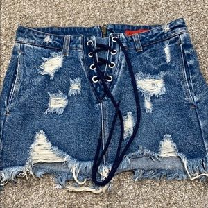 Jean skirt